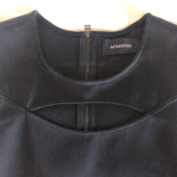 Mink pink black dress - Picture 2 of 3